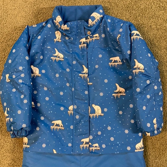 SNOW SUIT (full body-one piece). 3T Unisex - Picture 2 of 5